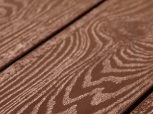 Террасная доска из ДПК Savewood Ornus тангенциальный распил терракотовый